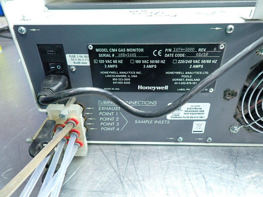 Honeywell Analytics Cm4 Toxic Gas Monitor Unit - 1874-1000