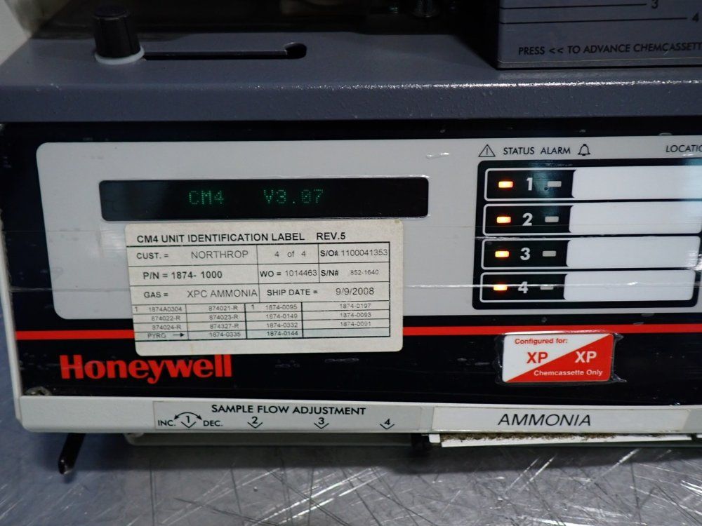 Honeywell Analytics Cm4 Toxic Gas Monitor - 1874-1000
