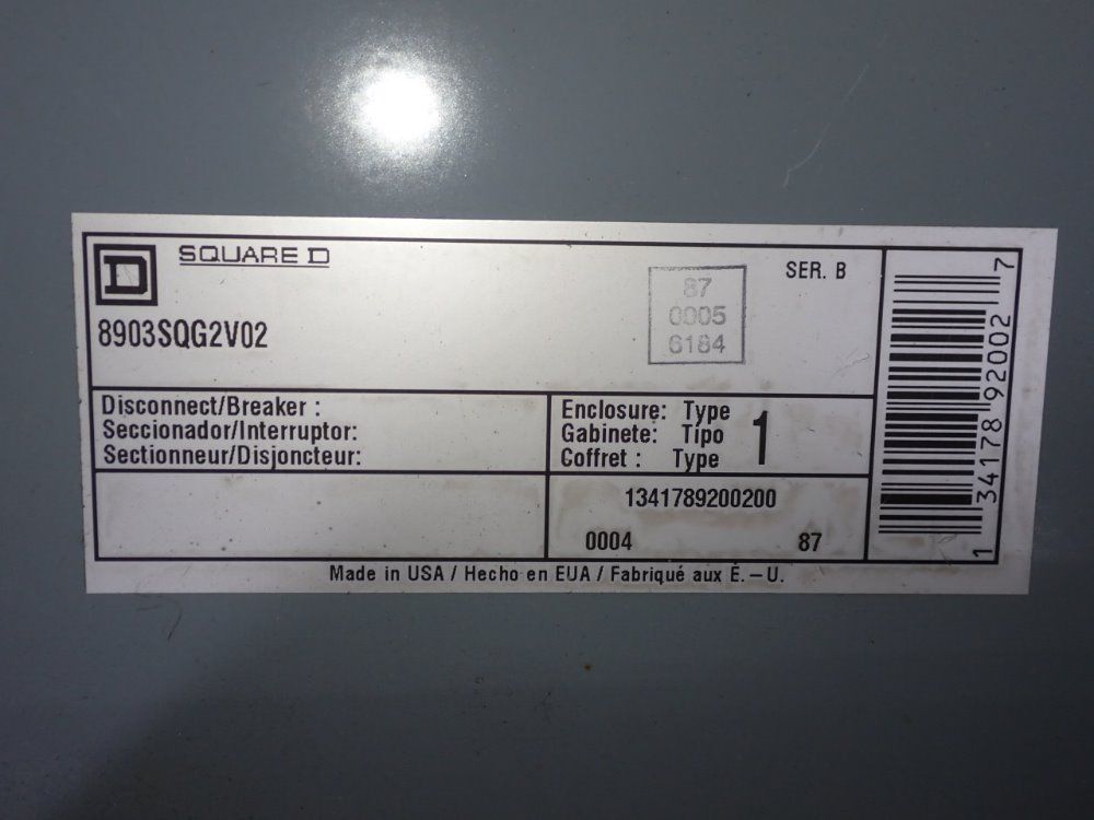 Square D 100 Amp Combination Starter