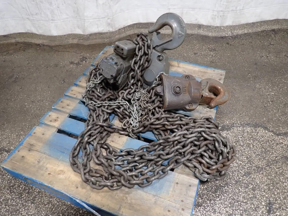 J.d Neuhaus 15 Ton Chain Hoist - Profi15t1