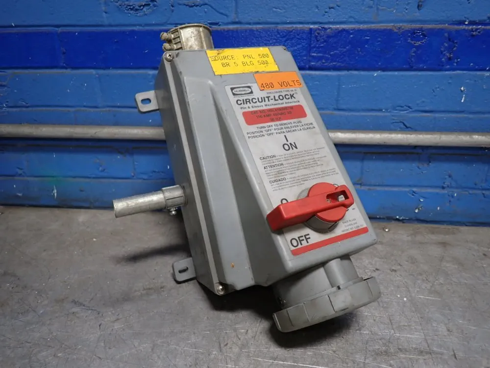 Hubbell Pim & Sleeve Mechanical Interlock - Hbl4100mi7w