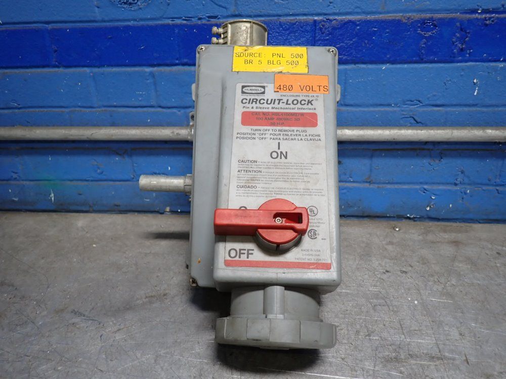 Hubbell Pim & Sleeve Mechanical Interlock - Hbl4100mi7w