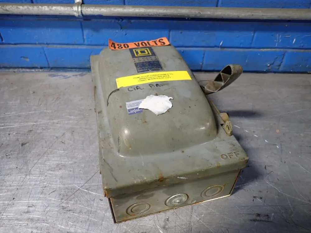 Square D 30 Amp Fusible Disconnect - H 361