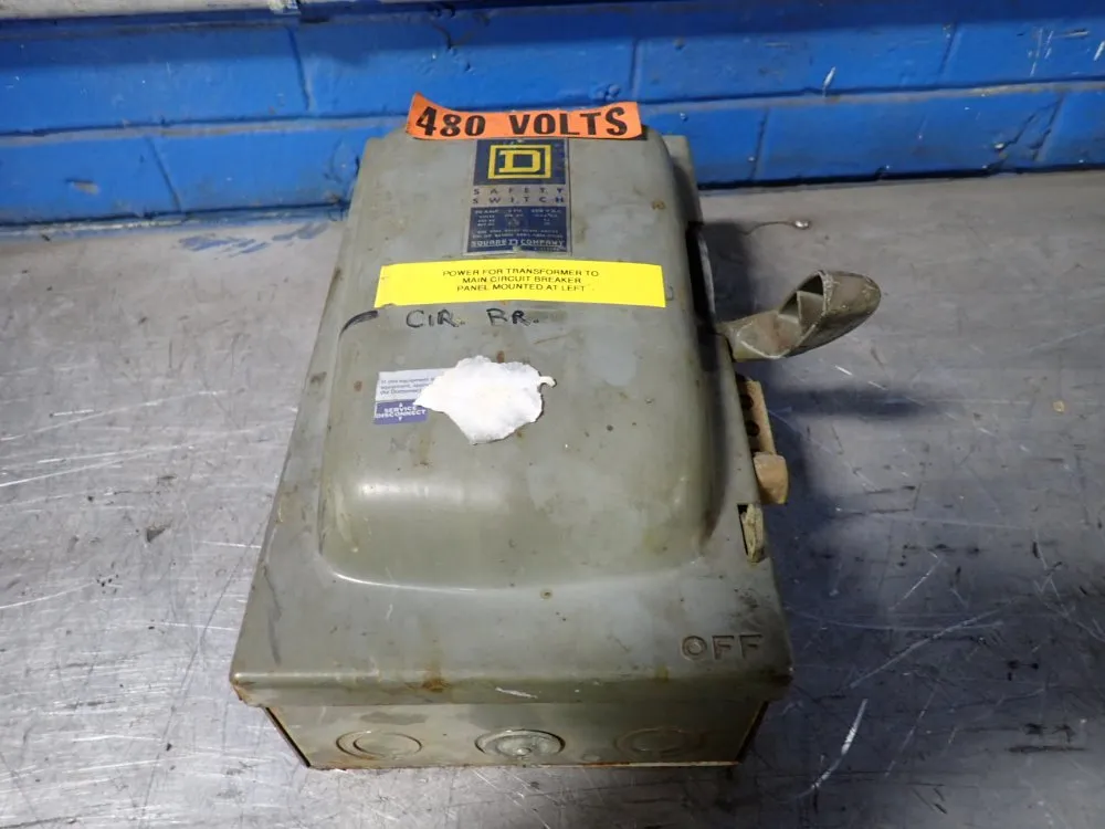 Square D 30 Amp Fusible Disconnect - H 361