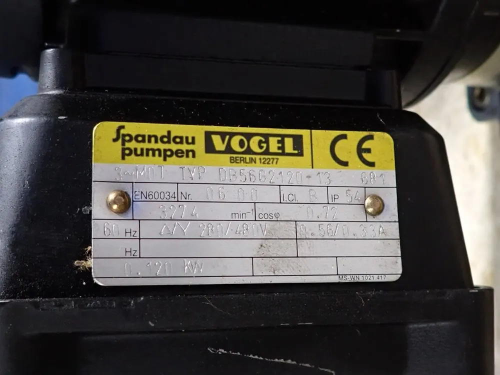 Vogel 0.22 Hp Hydraulic Unit - Mfe5-bw30-v570