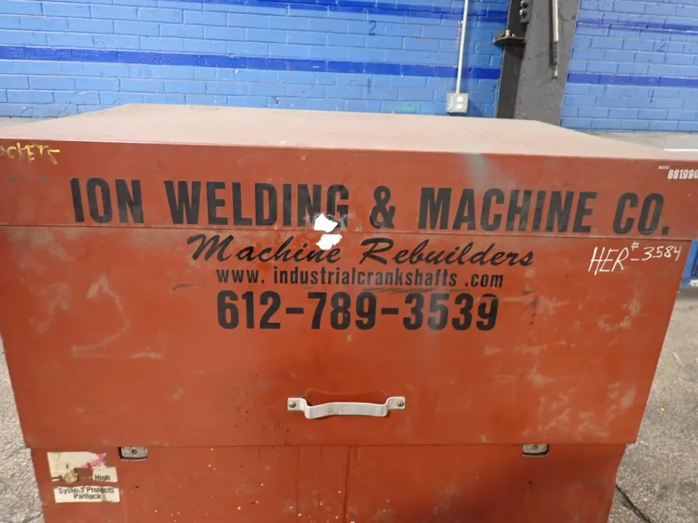Ion Welding & Machine Co 48" X 30" X 47" Job Box - 681990r5