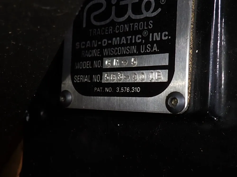 Scan-o-matic Inc Hydraulic Tracer - Cr-5