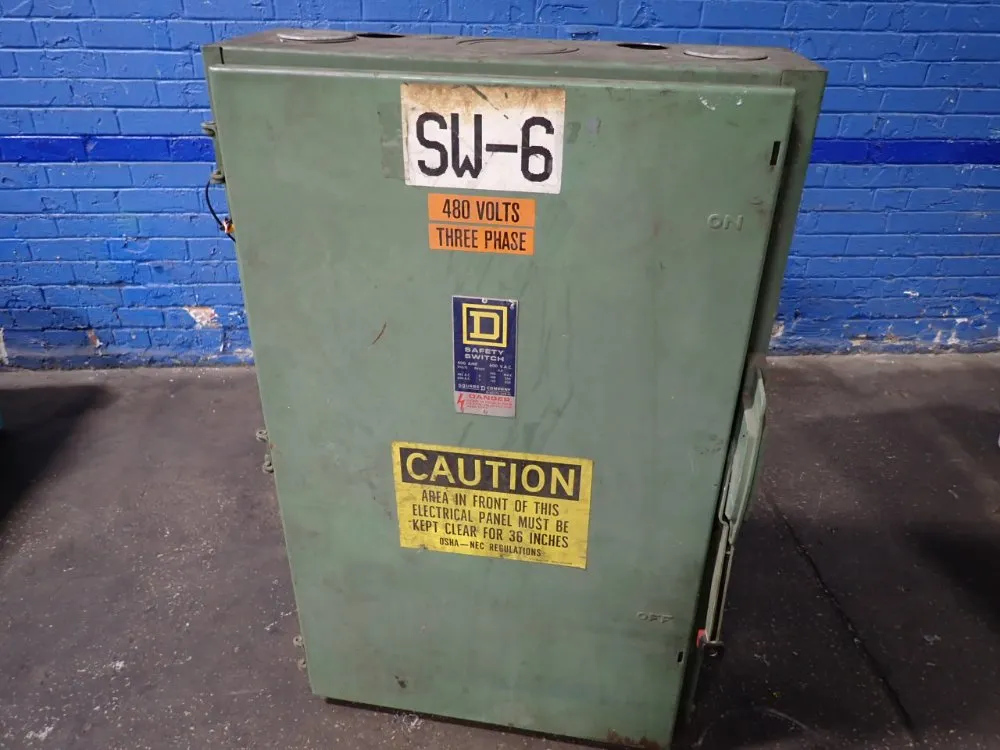 Square D 400 Amp Fusible Disconnect - H365