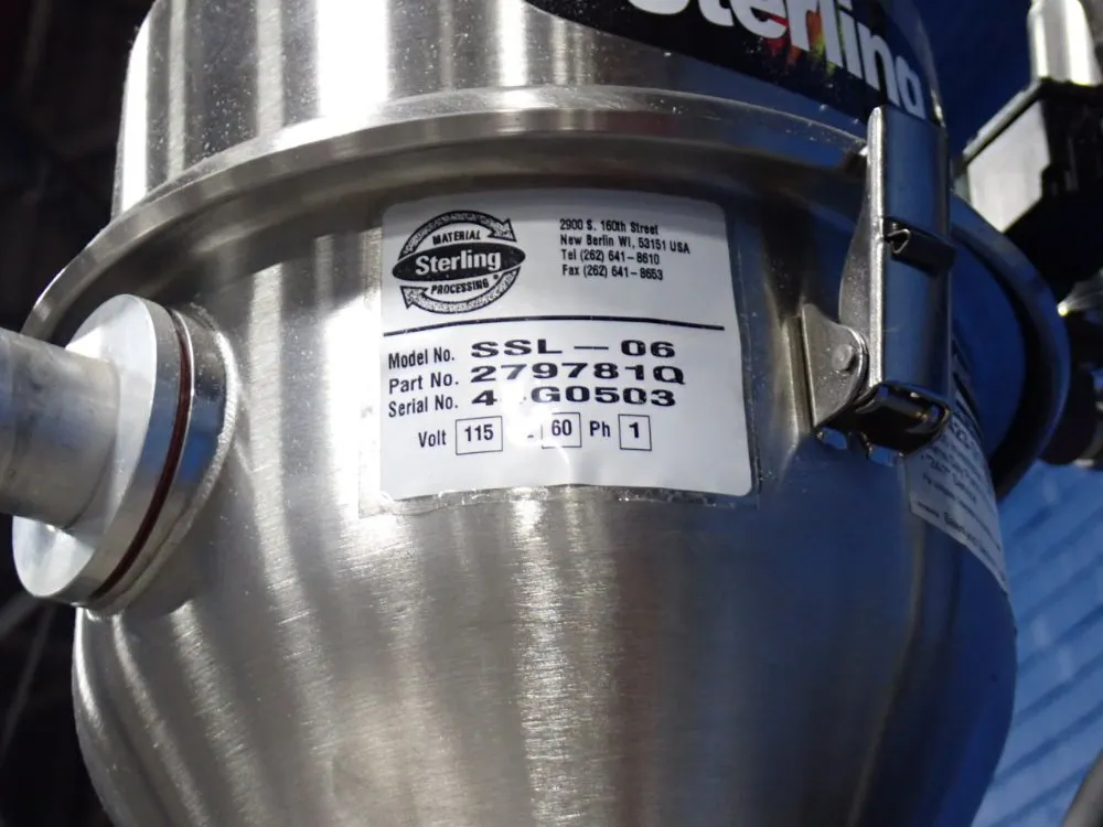 Sterling Industrial Hopper Dryer - Ssl-06