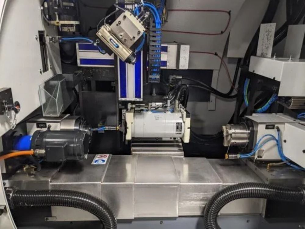 Monnier Zahner Cnc Head & Tip Whirling Machine - M669