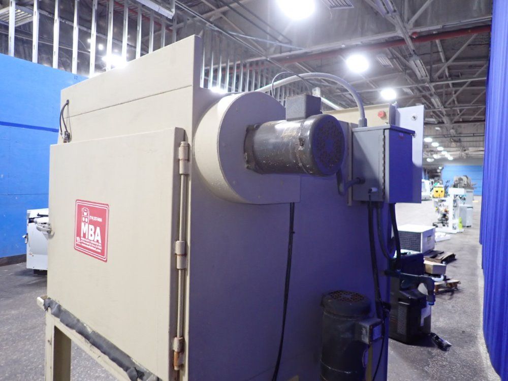 Mba 48" X 48" X 35" Blast Cabinet