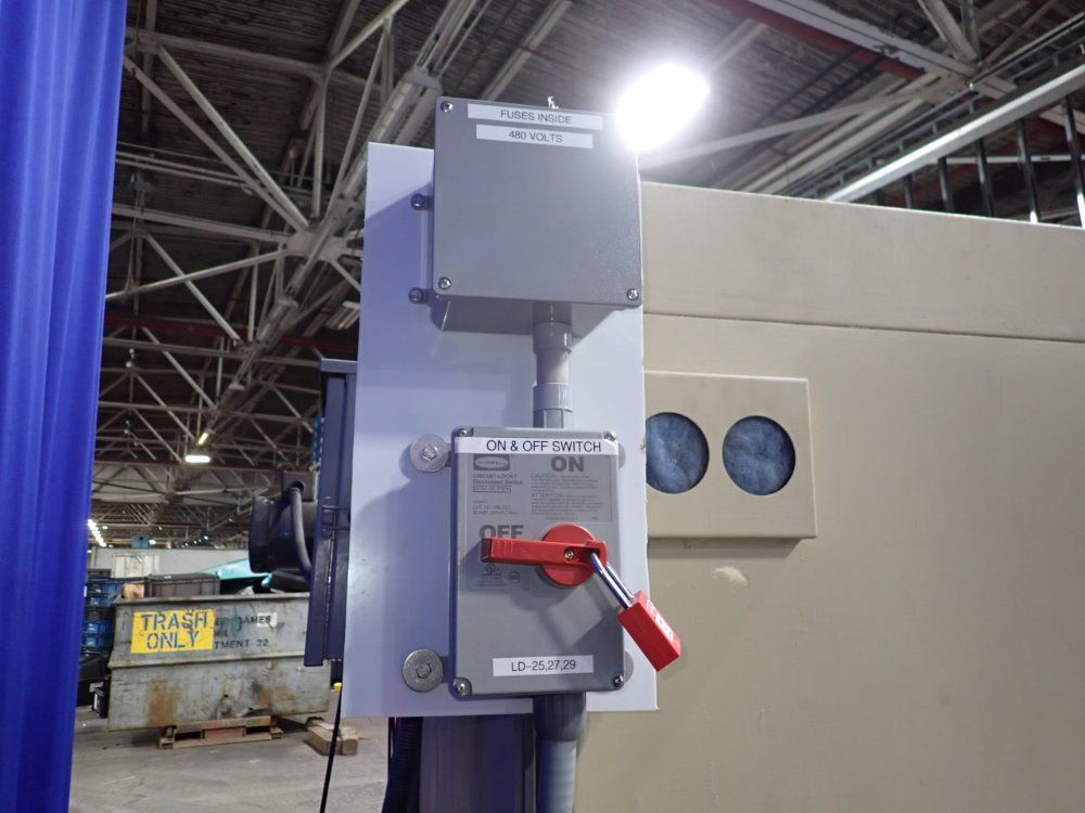 Mba 48" X 48" X 35" Blast Cabinet