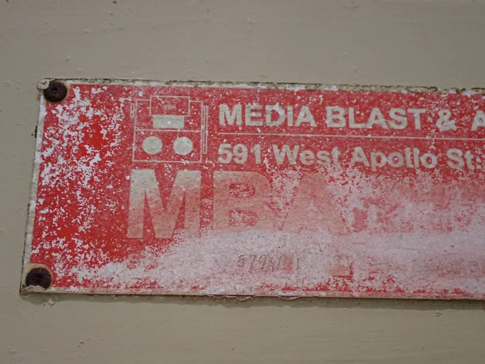 Mba 48" X 48" X 35" Blast Cabinet