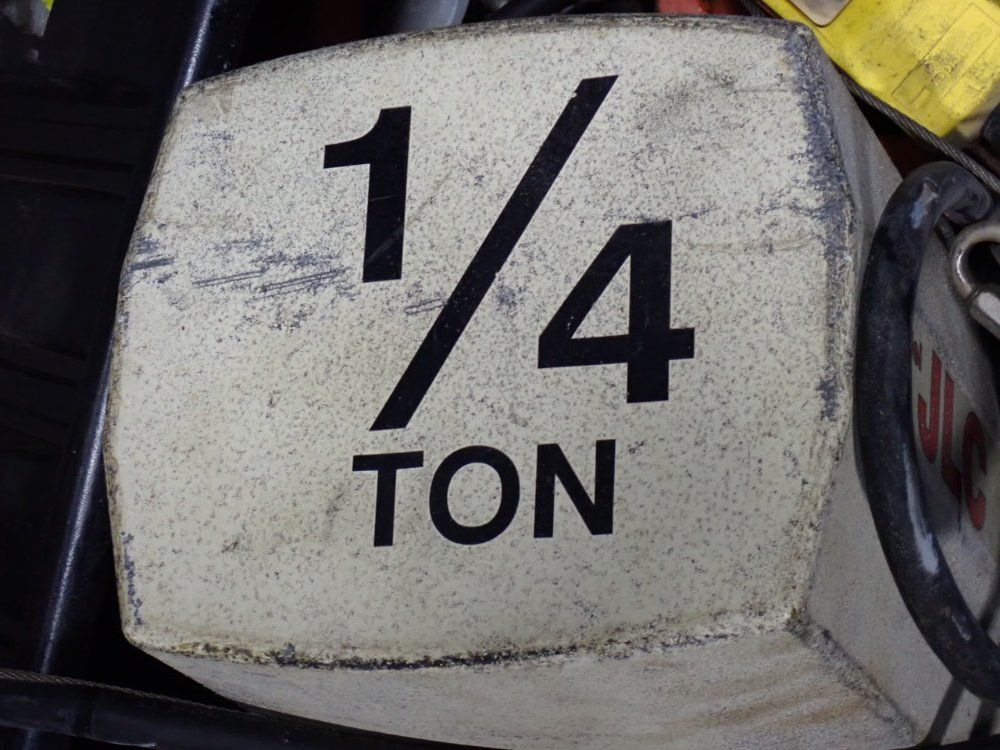 Coffing Hoists 0.25 Ton Hoist - Jlc0516 1 10