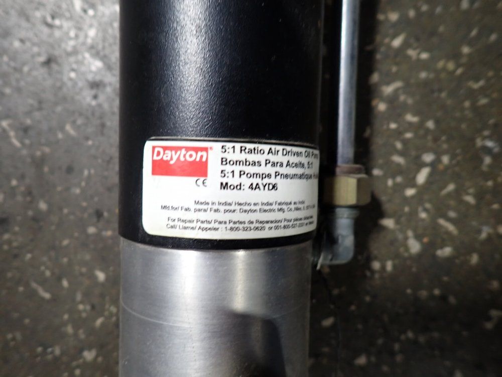 Dayton Air Powered Oil Pump - 4ayd6