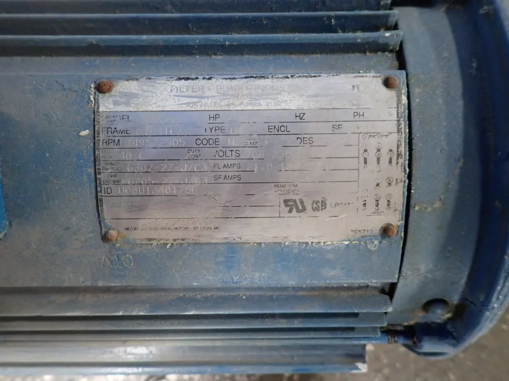 Filter Pump 7.5 Hp Motor