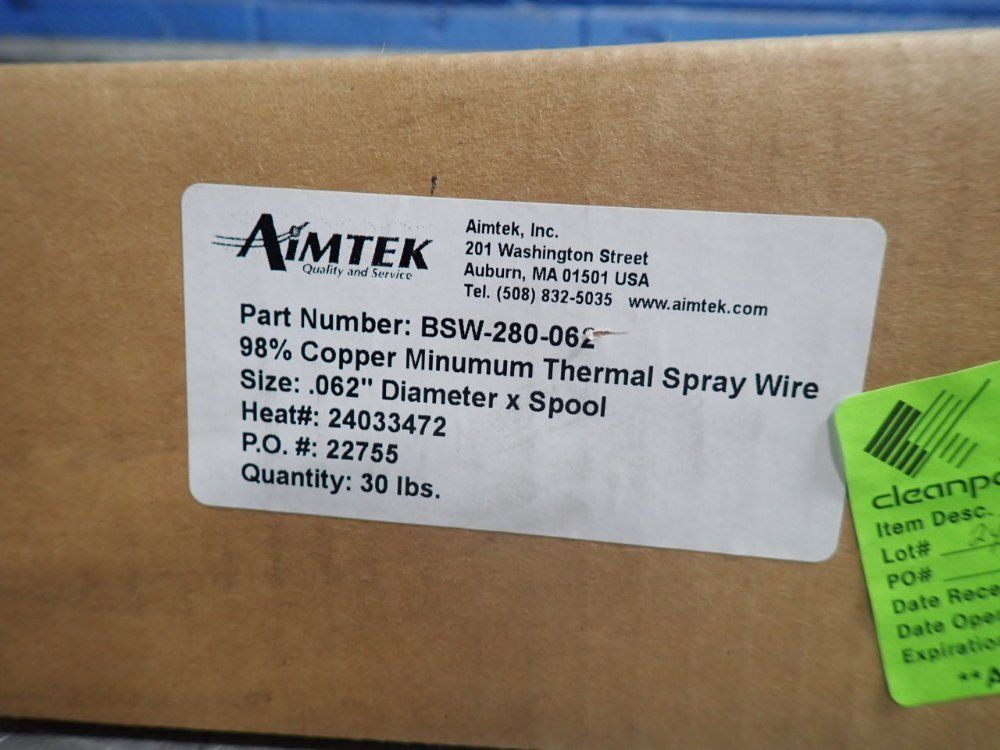 Aimtek Copper Welding Wire - Bsw-280-062