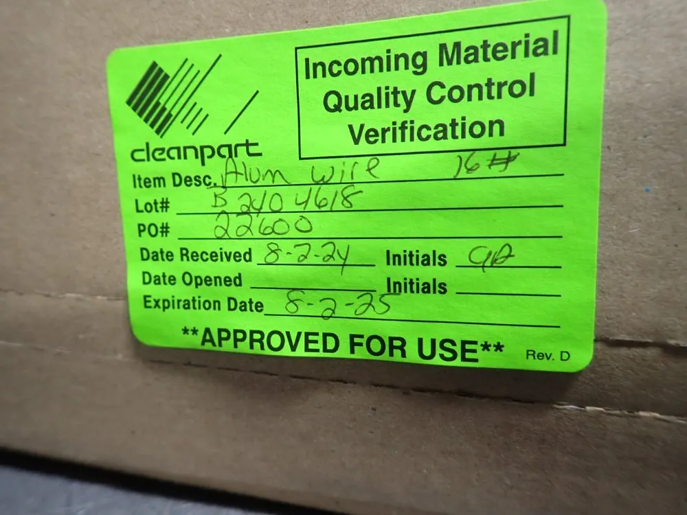 Metco Aluminum 14 Ga Welding Wire - B2404618