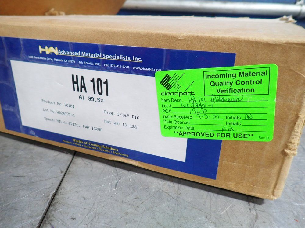 Advanced Material Specialties Aluminum Welding Wire - 10101