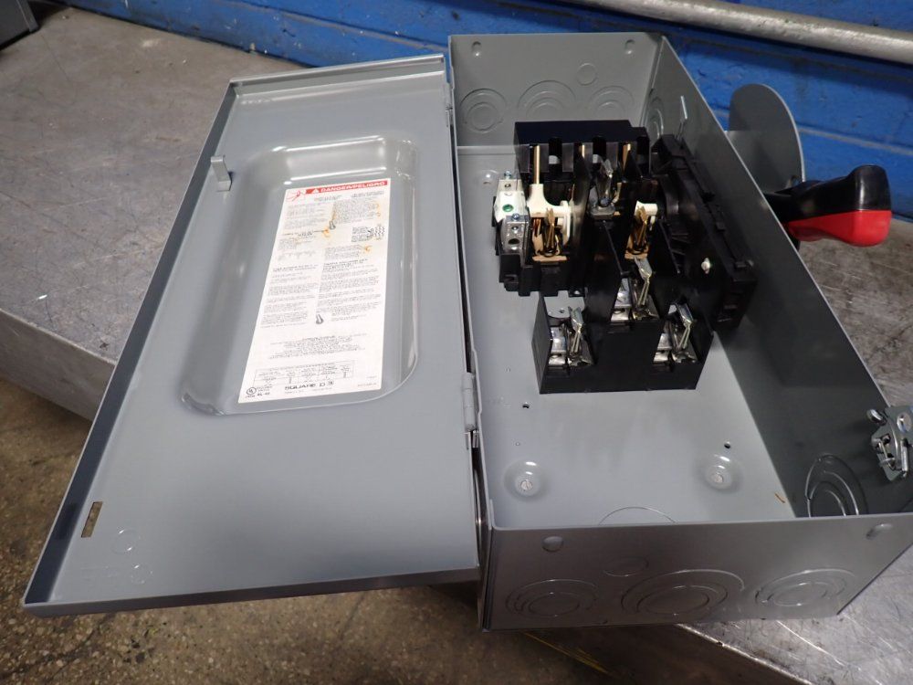 Square D 100a/250v Safety Switch - H323n