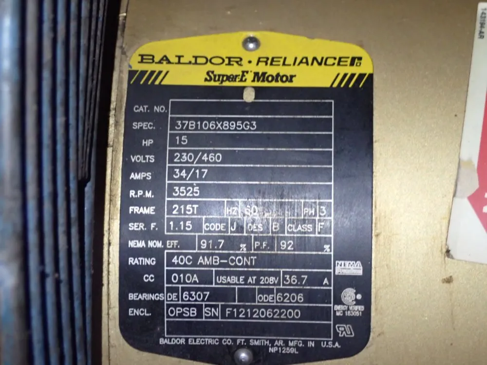 Quincy Air Compressor - Qmb15a0a31s