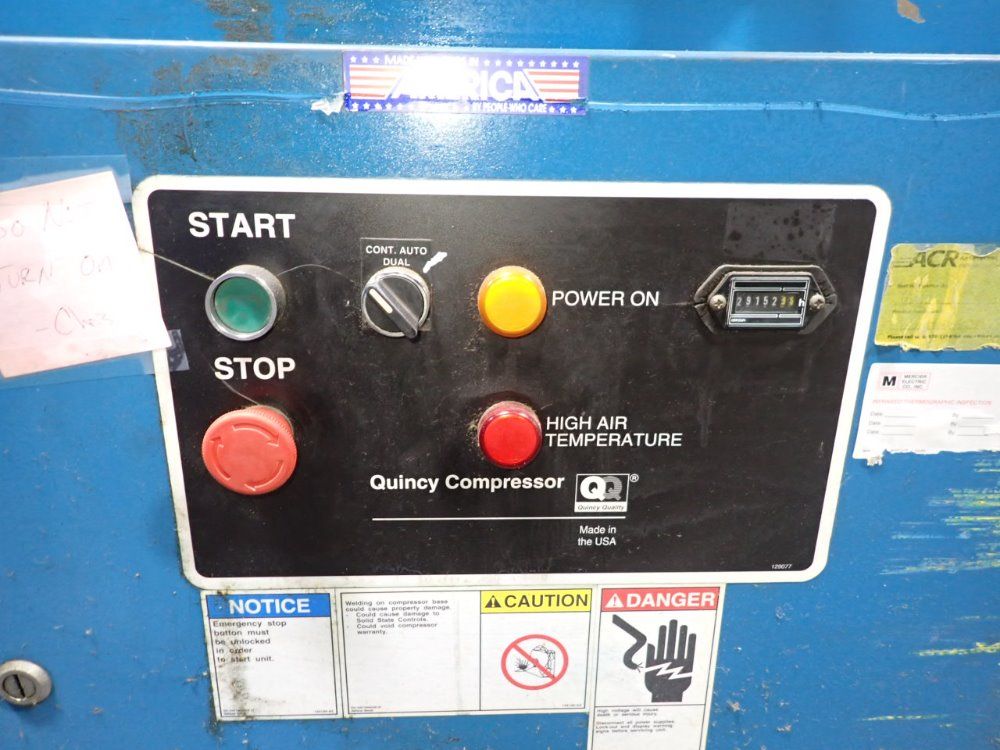 Quincy Air Compressor - Qmb25aca22sg