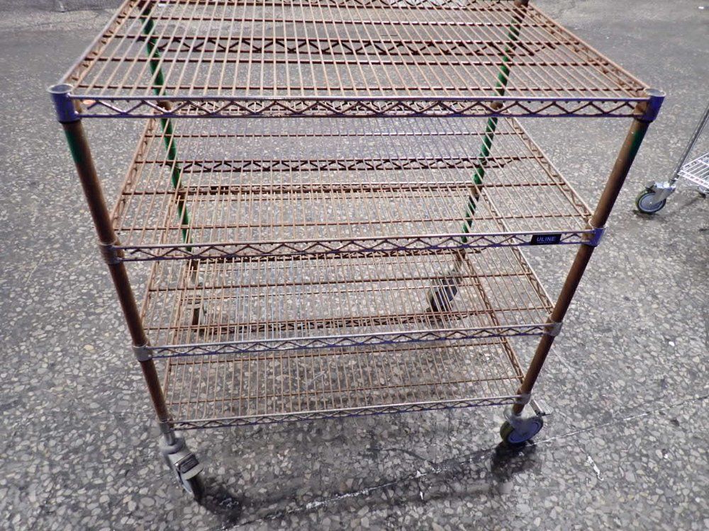 Uline 4 Shelves Portable Shelving Unit