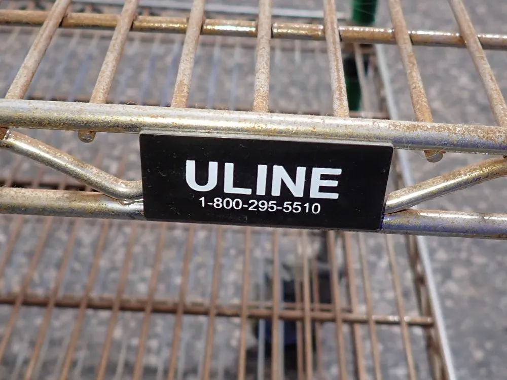 Uline 4 Shelves Portable Shelving Unit