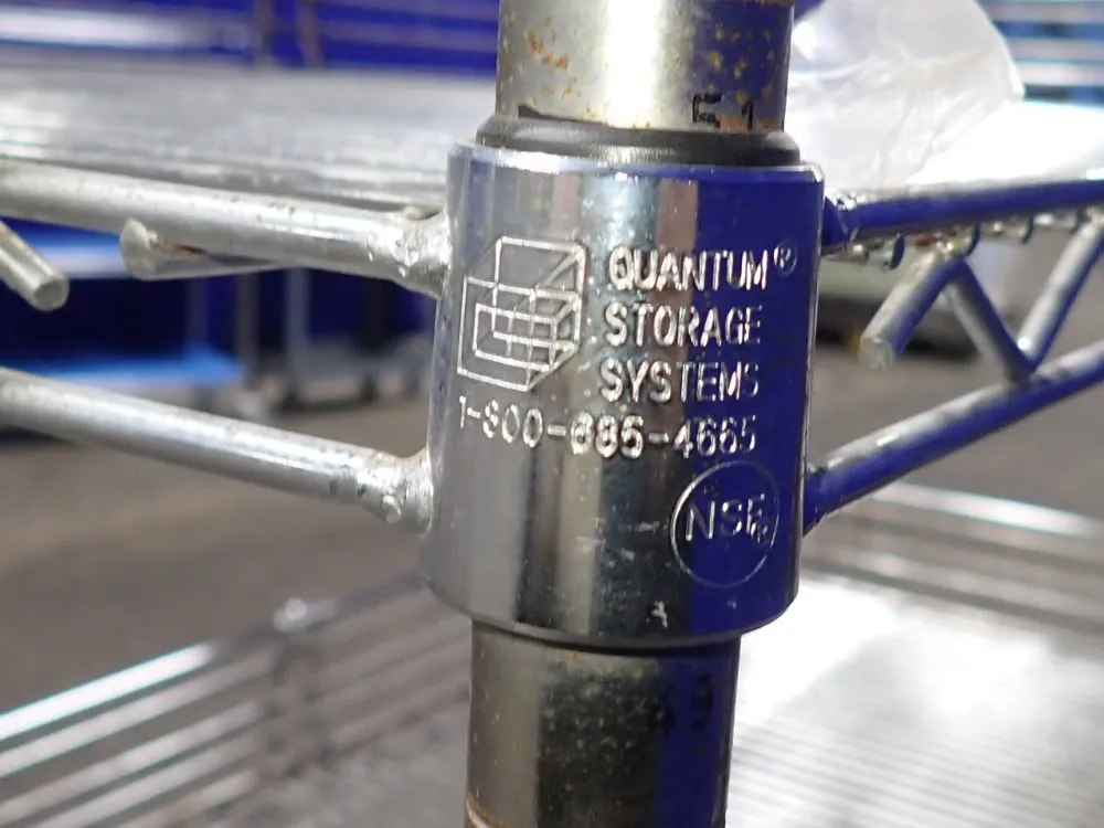 Quantum 4 Shelves Portable Shelving Unit