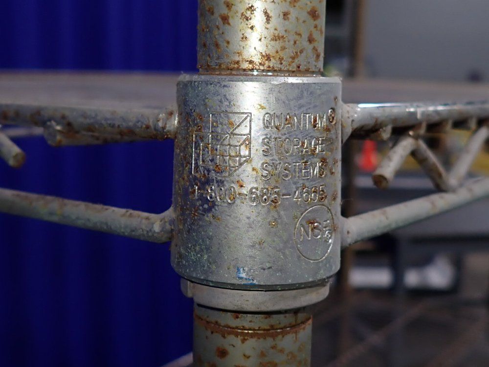 Quantum 4 Shelves Portable Shelving Unit