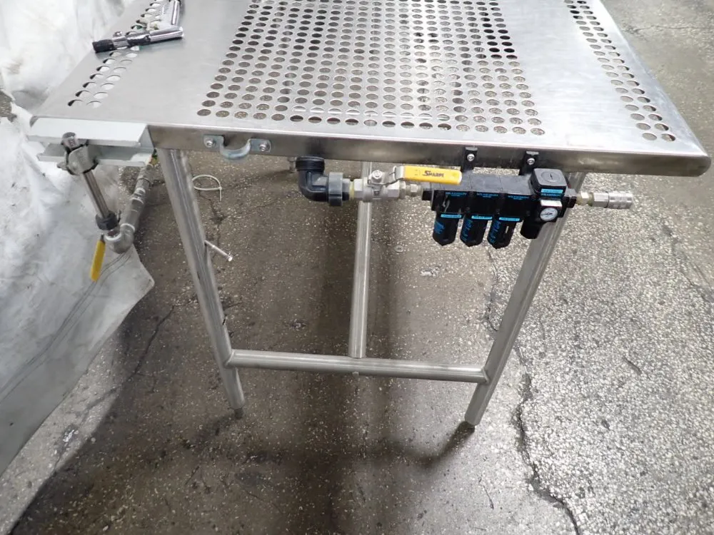 36" X 48" X 35" Workbench W/ Perforated Top