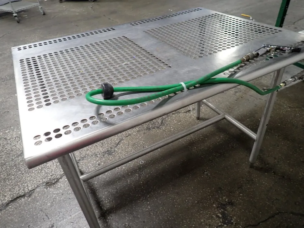 36" X 48" X 35" Workbench W/ Perforated Top