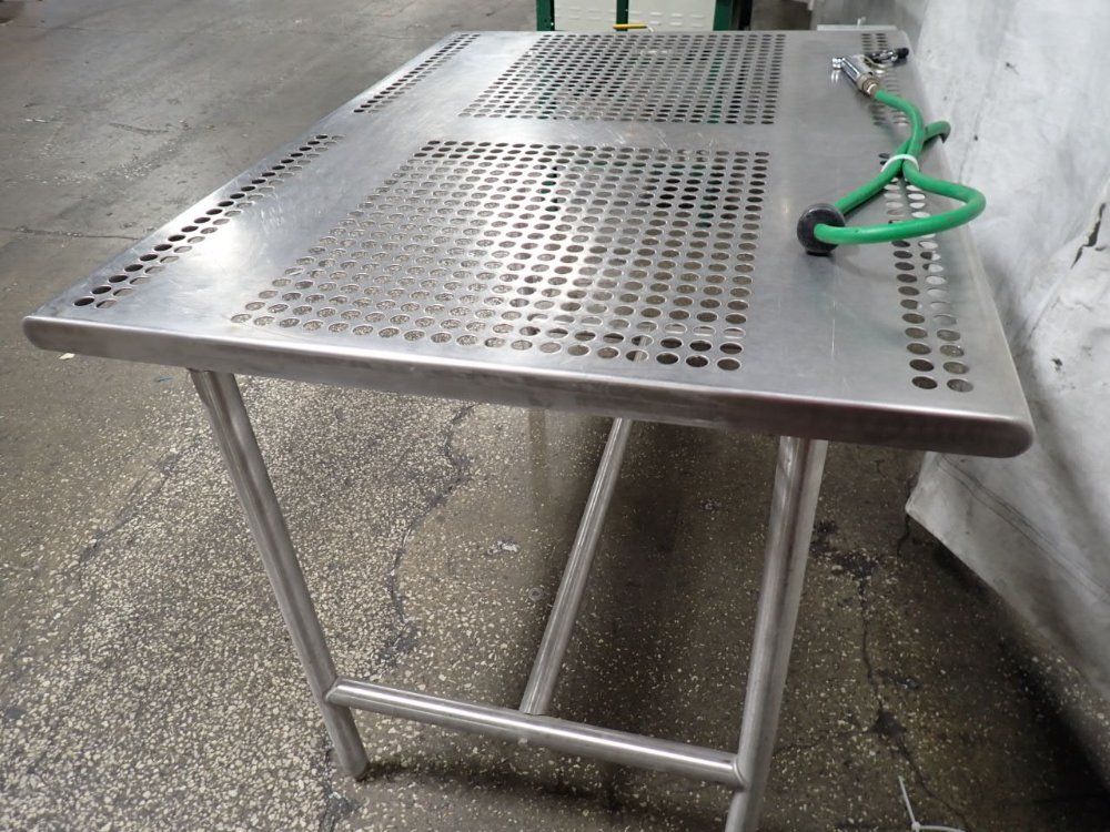 36" X 48" X 35" Workbench W/ Perforated Top