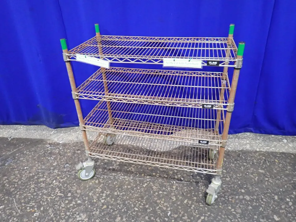 Uline 4 Shelves Wire Rack
