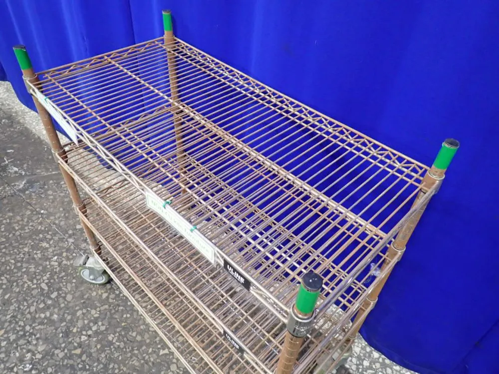 Uline 4 Shelves Wire Rack