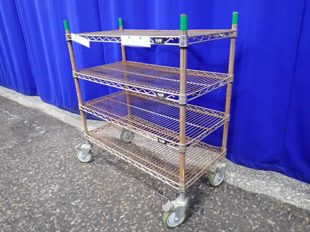 Uline 4 Shelves Wire Rack