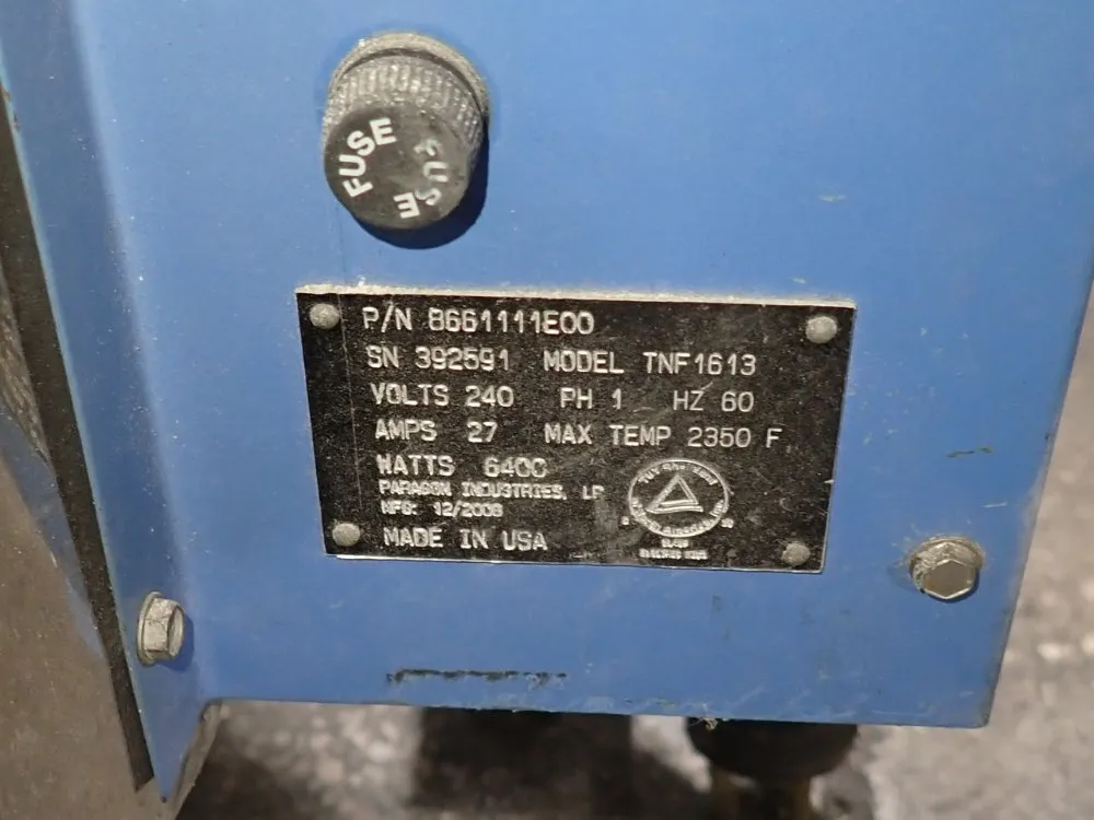 Paragon Industries 2350°f Kiln - Tnf1613