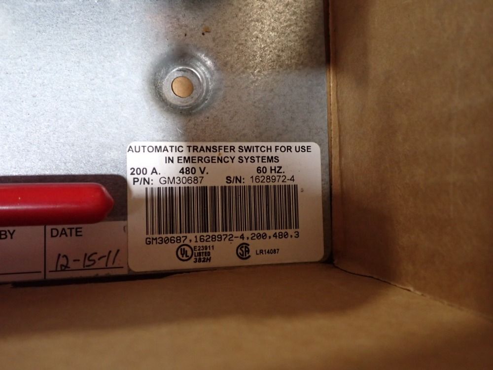 Kohler Contactor - Gm30687