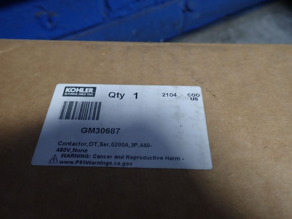 Kohler Contactor - Gm30687