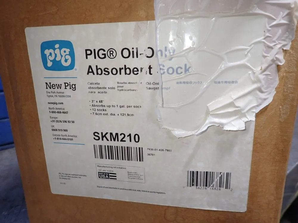 Pig 3"x48" Absorbent Socks - Skm210