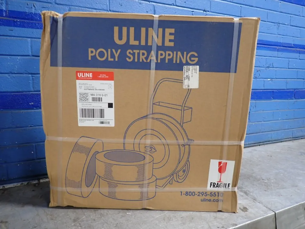 Uline 1/2"x.024"x7200' Poly Strapping - S-18508
