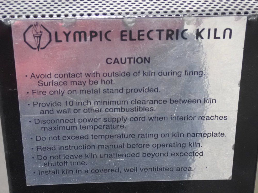 Olympic Kilns 2350 *f Electric Kiln - Fl12e