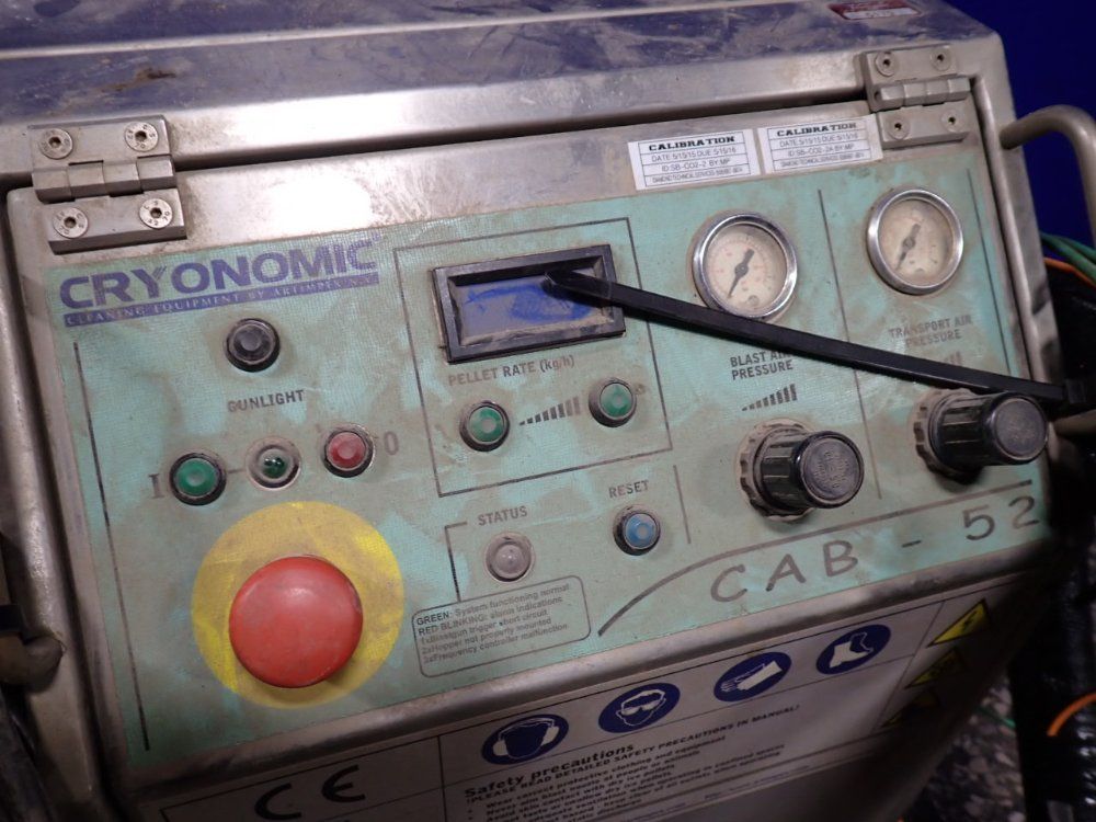 Cryonomic Dry Ice Blasting Machine - Cab-52