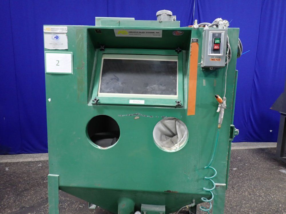 Absrasive Blast Systems Inc 36"x48"x42" Blast Cabinet - 211001-b3