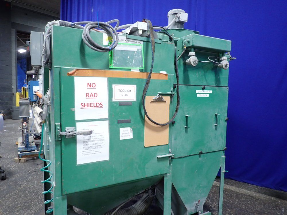 Absrasive Blast Systems Inc 36"x48"x42" Blast Cabinet - 211001-b3