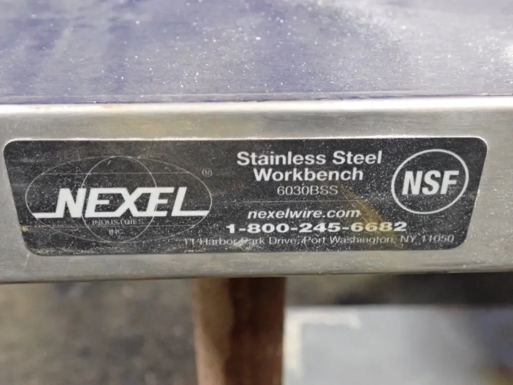 Nexel 60"x 30" S/s Workbench