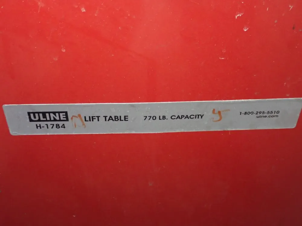 Uline 770 Lbs Die Cart - H-1784