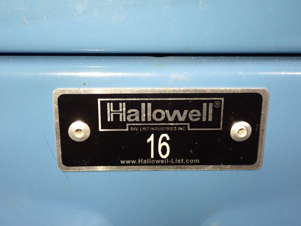 Hallowell 6 Lockers / 16 1/2" X 12" X 34" Locker Unit