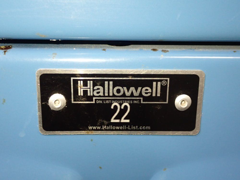 Hallowell 6 Lockers / 16 1/2" X 12" X 34" Locker Unit