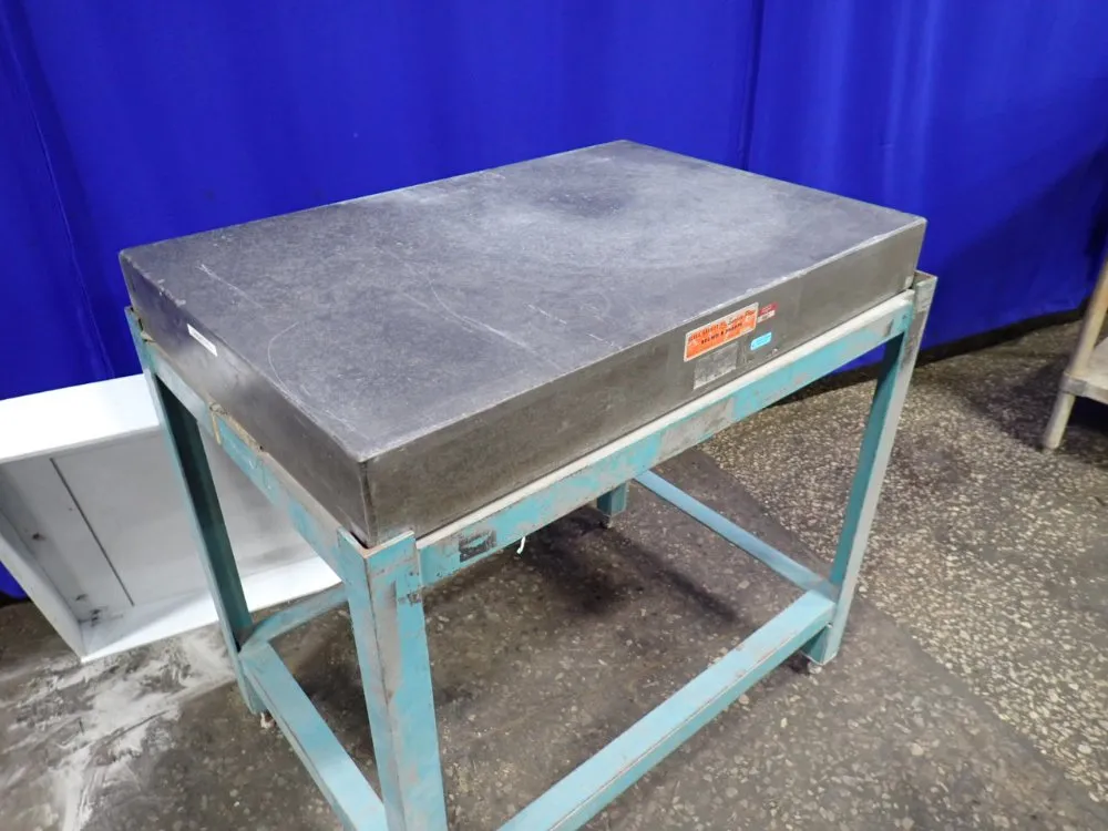 Brown & Sharpe 36" X 24" Black Granite Surface Plate